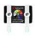 BodyPride Premium Lazy Laces 12 colors Elastic quick closure - laces without tying |Fast lace -up system with reflectors for sports marathon triathlon children seniors |120 cm white