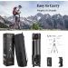 Victiv 81-inch Professional Camera Tripod with Monopod, Aluminum DSLR Tripod for Travel - 360 Degree Ball Head, Phone Mount - Compatible with Canon, Nikon, Sony - Black - Buy Online on GoSupps.com