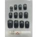 glitter false nails (Black) - Buy Online on GoSupps.com