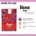 Rose Petal Powder - Skin Lightening Blemish Treatment & Hydrating Face Mask Scrub - 100g for Brightening & Oil Control - Buy Online on GoSupps.com