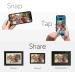 Simply Smart Home Photoshare 8 WiFi Digital Picture Frame - 8 GB, Touchscreen, Easy Setup | Black Wood Frame | Share Photos from Phone | Holds 5,000+ Photos | No Fees - Buy Online on GoSupps.com