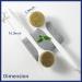 Long Handle Back Scrubber | Never Mold Shower Brush for Wet/Dry Brushing - Men & Women - Buy Online on GoSupps.com