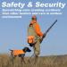SPOTFLY Blaze Orange Dog Vest - Reflective Hunting Jacket for Medium Dogs - Buy Online on GoSupps.com