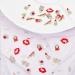 NICENEEDED 30pcs Women's Makeup Lipstick Nail Charms 3D Alloy Perfume High Heels Design Nail Gems Decorations Mixed Enamel Nail Jewelry for Nail Art DIY(6 Styles) style 0 - Buy Online on GoSupps.com