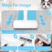MMYZAO Reusable Animal Hair Remover - Effective Lint Roll for Cat & Dog Hair on Clothing Sofa & Bed - Buy Online on GoSupps.com
