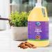 100% Pure Sweet Almond Oil - All-Natural Hexane-Free Expeller-Pressed - Premium Quality for Skin & Hair - 1 Gallon (128 Fl Oz) - International Shipping Available - Buy Online on GoSupps.com