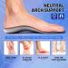 STSVZORR High Arch Support Insoles for Men & Women | Pain Relief for Plantar Fasciitis & Flat Feet | Comfortable Shoe Inserts | Size 11-11.5 (295MM) - Dark Violet Blue - Buy Online on GoSupps.com