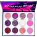 12 Colors Glitter Eyeshadow Palette for Women Purple-tone Waterproof Long-lasting Eyeshadow Glitters Highly Pigmented Matte Eye Shadow Powder Sparkling Eye Makeup for Women and Girls - Buy Online on GoSupps.com