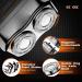 MAXGROOM Mini Portable Electric Shaver - 8500RPM Waterproof USB-C Rechargeable Razor for Men | Compact Wet & Dry Cordless Shaver with LED Display - Buy Online on GoSupps.com