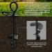 Dog Tie Out Stake for Large Dogs Heavy Duty Dog Ground Stake for Yard Camping Or at The Beach Rust Proof Dog Anchor Yard Stake Holds The Dogs Over 150lbs Dog Stake - Buy Online on GoSupps.com