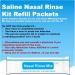 160 Refills Nasal Rinse Mix + 2 Nasal Sprayer - Neti Pot Salt for Sinus & Nose Wash - Buy Online on GoSupps.com