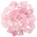 UU UNIHOM 1 lb Bulk Rose Quartz Rough Stones - Large 1" Natural Raw Stones for Tumbling, Cabbing, Fountain Rocks, Decoration,Polishing, Wire Wrapping, Wicca & Reiki Pink