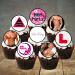 PRECUT Hen Party Mini Cupcake Toppers Edible Ladies Night Cake Decorations Edible Bachelorette Cake Decorations Hen Night Cupcake Decoration Naughty Butler Cake Topper (24) - Buy Online on GoSupps.com
