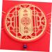 LALAFINA 12 Pcs Wedding Red Envelope Red Gifts Cash Envelopes Rabbit Red Envelopes 2023 Wedding Red Packet Red Money Bags Wedding Favors Chinese Money Envelopes Paper Bride Card Dedicated - Buy Online on GoSupps.com