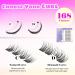 Buy GAQQI GQ03 Lash Clusters - 168PCS C Curl 12MM False Eyelashes for DIY Extensions | Natural Wispy Look - Buy Online on GoSupps.com
