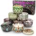 8 Pack Scented Candles for Women - Ideal for Home, Meditation, Yoga, and Gifts - Retro 2.5oz Set for Birthday, Mother's Day - Buy Online on GoSupps.com