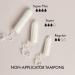 Grace and Green Organic Tampons Non Applicator Made with Organic Cotton 54x Super Tampons - Super - Buy Online on GoSupps.com