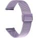 TRUMiRR Woven Stainless Steel Watch Band for Garmin Venu Sq - Orchid Purple - Buy Online on GoSupps.com