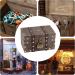 Vintage Wooden Jewelry Organizer Box with Lock | Eco-Friendly Touch Jewelry Storage for Women & Girls - Buy Online on GoSupps.com
