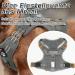 Rabbitgoo Small Dog Harness - Adjustable & Durable Tactical Harness with Handle for Hiking - Gray (1 Pack) - Anti-Train & Wear-Resistant - Buy Online on GoSupps.com