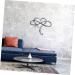 Alipis 1pc Pendant Decor Emblems Metal Wall Hanging Heart Steel Heart Wall Art Heart Heart-shaped Ornament 30x26cm Silver - Buy Online on GoSupps.com