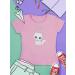 Personalized Gift for Girls - Cute Cat T-Shirt by Shirtracer | Custom Name Design - Pink 164 - Buy Online on GoSupps.com