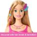 Barbie Doll Styling Head Blond Hair with 20 Colorful Accessories Doll Head for Hair Styling - Buy Online on GoSupps.com
