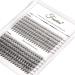 Fenshine Cluster Eyelash Extensions 240pcs 10D/20D Cluster Eyelashes Mixed, 0.07 D Curl 9/10/11/12/13/14mm Natural False Eyelashes Cluster Soft Individual Lashes Clusters(9-14mm, 10D+20D Mixed) 9-14mm 0.07D Curl 10D+20D Mixed