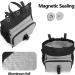 PGMOON CHALK BAG | Large Climbing & Bouldering Bag for Beginners & Advanced | Magnetic Lock Multiple Pockets & Brush Holders (Patent Design) - Shop Now! - Buy Online on GoSupps.com