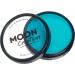 Moon Creations Turquoise Face & Body Makeup Cake Pot 36g | Professional Face Paint for Kids & Adults | Ideal for Festivals & Halloween - Buy Online on GoSupps.com