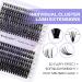 Premium Lash Extensions Kit - DIY Eyelash Extension Set with Glue 12-16mm 30D & 40D D Curl - International Shipping Available - Buy Online on GoSupps.com