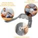Medisana NM 885 Shiatsu Neck & Body Massager - Wireless Relaxation with Heat Function for Neck Back Stomach and Legs - Gray - Buy Online on GoSupps.com
