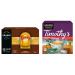 Timothy s World Coffee Kahlua Original and Chai Latte Single Serve Keurig Certified K-Cup pods for Keuri