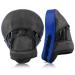 Boxing Mitts and Pads for Kids, Boxing Curved Focus Punching Mitts with Gift Box for MMA Muay Thai Kickboxing Martial Arts Karate Training Blue