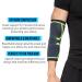 360 Relief Compression Elbow Brace for Men & Women | Joint Pain Relief & Tendonitis Support | Ideal for Tennis, Golf, Workout, & Weightlifting | Size Large | Includes Mesh Laundry Bag | Green - Buy Online on GoSupps.com