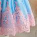 NNJXD Baby Girl Princess Tutu Dress 3-4 Years Pink&Blue - Birthday Party Gown 2025 - Buy Online on GoSupps.com