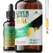 Liver Support NAC 360 Defense Liquid Liver Health with NAC Milk Thistle Dandelion Chicory Turmeric Chanca Piedra Beet Root & Zinc Supports Liver Detox Cleanse & Cellular Health 4 Fl Oz 4 fl.Oz