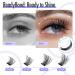 BEYELIAN Self Adhesive Eyelashes | D+ Curl Press On Lashes | 60 Pcs Waterproof DIY Lash Extension Kit - No Glue Needed - Buy Online on GoSupps.com