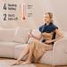 Heating Pad for Back and Shoulder Pain Relief | Electric Wrap with 4 Heat Settings | Wearable Large Heating Pad Neck and Shoulder Wrap | 2 Hr Auto Shut Off | Washable | Blue - Buy Online on GoSupps.com