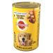 Pedigree with Chicken and Carrots in Jelly, Wet Dog Food, 400 g can