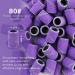 Bellehome 180pcs Nail Sanding Bands | Professional Sand Bands for Nail Drill Grit 80/150/240 | Purple Efile Sanding Bands for Acrylic Nails - Buy Online on GoSupps.com