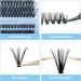 GEMERRY Cluster Eyelash Extensions 240pcs D Curl 40D 50D 0.07mm 8-16mm Mix Ribbon Lashes Wide Stem DIY Natural Lashes - Buy Online on GoSupps.com