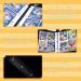 Trading Card Binder with 50 Removable Sleeves | 4-Pocket Card Collection Album | Holds 400 Cards | Zipper Closure - Black - Buy Online on GoSupps.com