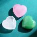 Xianvxi 3PC Healing Crystals Set: Rose Quartz Green Aventurine & Clear Quartz Heart Stones - Large Gemstones for Positive Energy - Buy Online on GoSupps.com