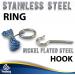 Stainless Steel Hook and Ring Swing DIY Kit - Indoor Outdoor Ring Toss Game for Endless Fun! - GetMovin Sports - Buy Online on GoSupps.com
