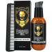 Bart oil conditioner with comb natural beard conditioner with a sweet orange scent-makes the beard soft donates moisture and strengthens the beard growth