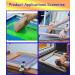 INTBUYING Screen Printing Squeegee - 6.3 Wooden Handle with Rubber Blade - Buy Online on GoSupps.com