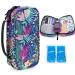 Youshares Insulin cooling bag with 2 cooling packs - 21 * 11.5 * 6cm but large capacity medication Etui For diabetic you keep the supplies safe and cold diabetes bag (rainforest) y10 -rainwald