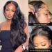 24 Inch Brazilian Body Wave Lace Front Closure Wig - Pre Plucked, 150% Density, Human Hair for Black Women - Buy Online on GoSupps.com