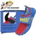 Kids Water Shoes - Toddler Boys Girls Sport Sandals | Quick Dry Non-Slip Barefoot Sneakers for Beach Swim | Size 12 Little Kid | Red Blue - Buy Online on GoSupps.com